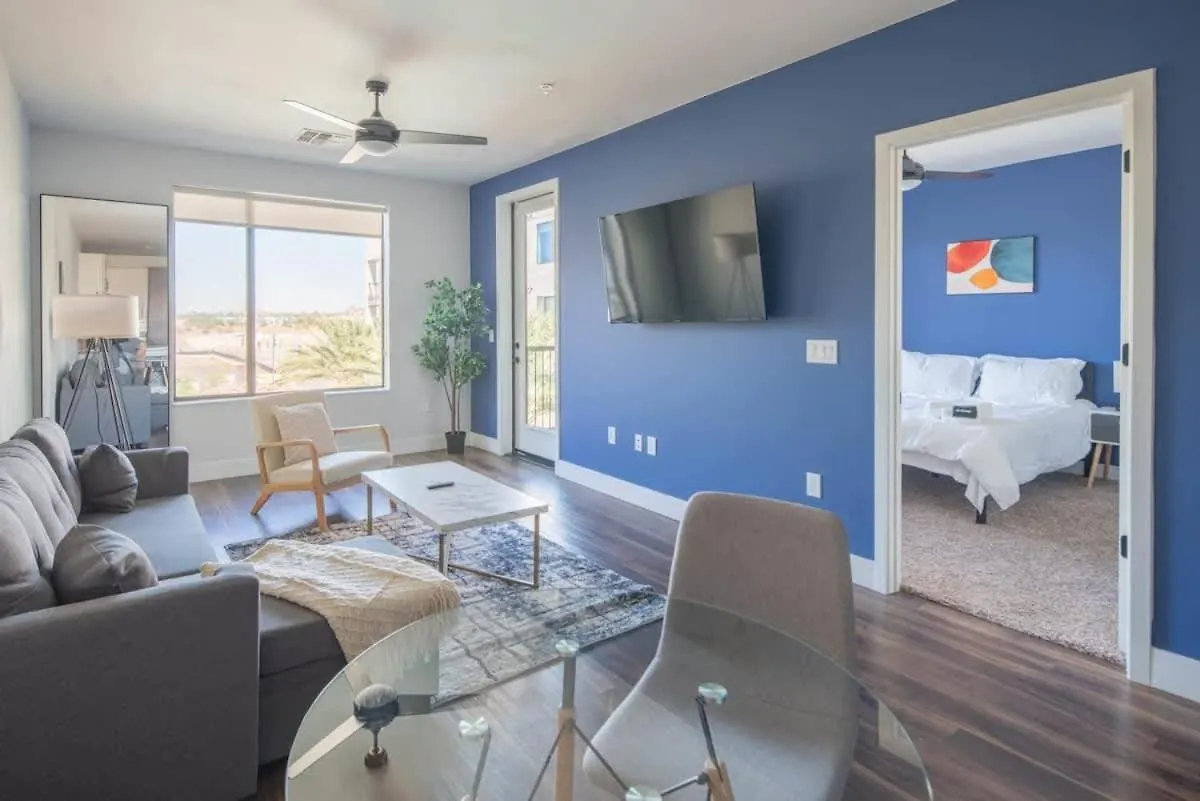 Stunning 1Bd - Pool, Gym, Parking, W-D - Sleeps 4 Apartment Tempe 0*,